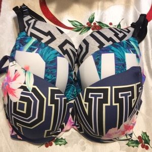 Pink bras